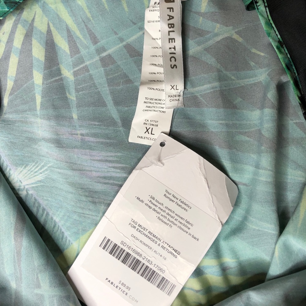 Fabletics Dash Romper XL - Picture 4 of 5
